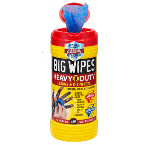 Big Wipes - Heavy Duty Pro Plus - 80 wipes