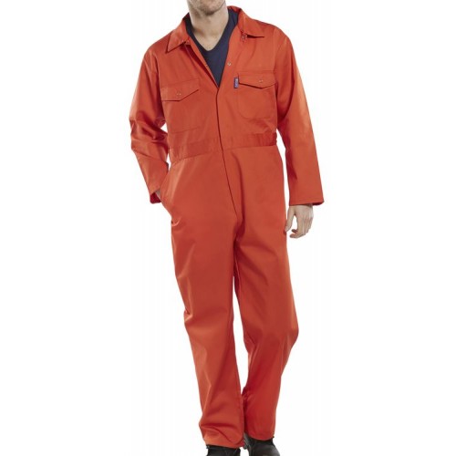 Standard Boilersuit | P/C | Orange or Red