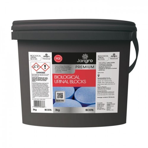 Jangro Premium Biological Urinal Blocks - 3kg