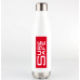 Double Walled Promotional Drinks Bottle - 500ml - White