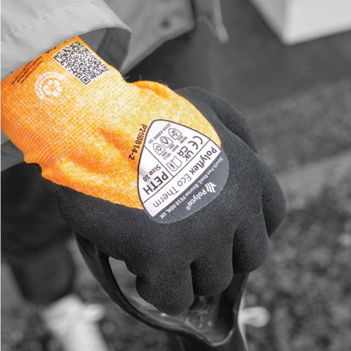 Polyflex® ECO Therm Thermal Lined Sandy Latex Coated Glove