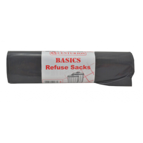 RSB10 - Basic Refuse Sacks Black 80 Litre (10)  