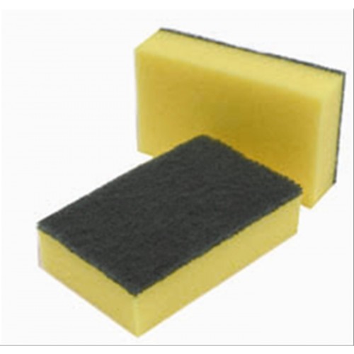 Large Scouring Pads - Foam Backed - 10pc