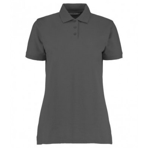Ladies Classic Piqué Polo Shirt  -  CHARCOAL 