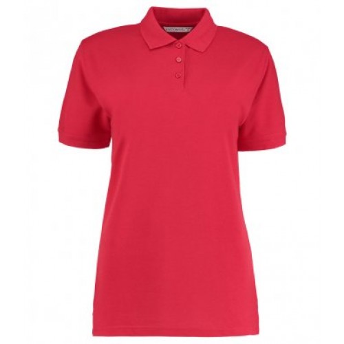 Ladies Classic Piqué Polo Shirt  -  RED