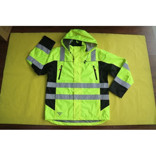 Waterproof Deluge Jacket - Yellow - Large