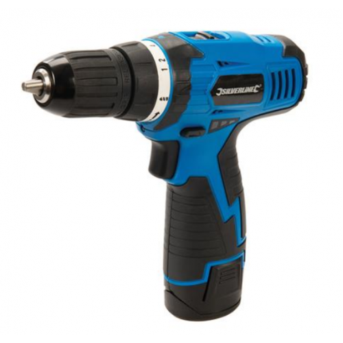 Silverline - 10.8V Cordless Drill Driver inc Charger and Battery