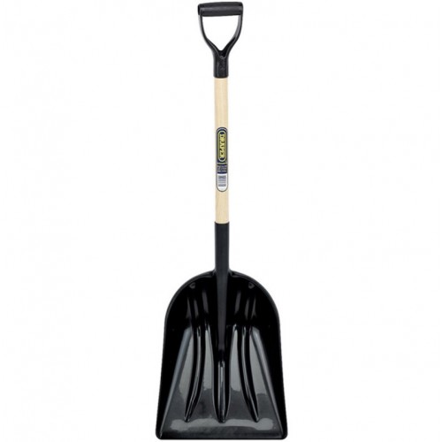 Rubble and Debris/Multi-Purpose ABS Shovel with Hardwood Shaft