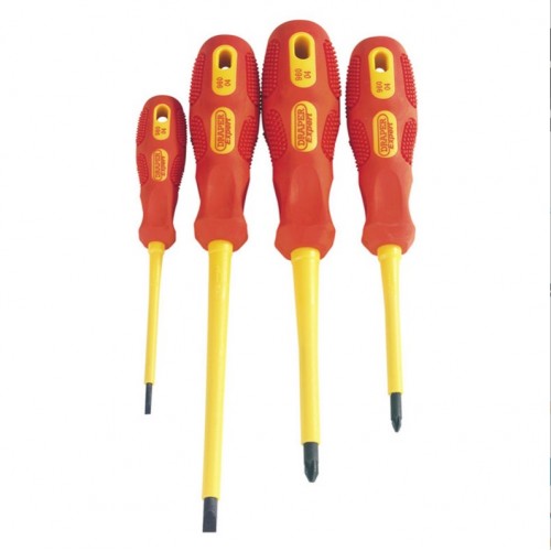 4 Piece Fully Insulated Screwdriver Set