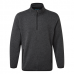 Easton Zip Neck Pullover  - Grey - Large