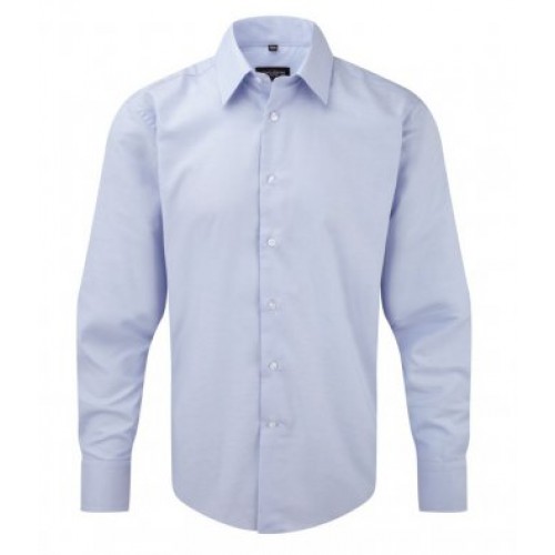 L/sleeve Tailored Oxford Shirt | OXFORD BLUE