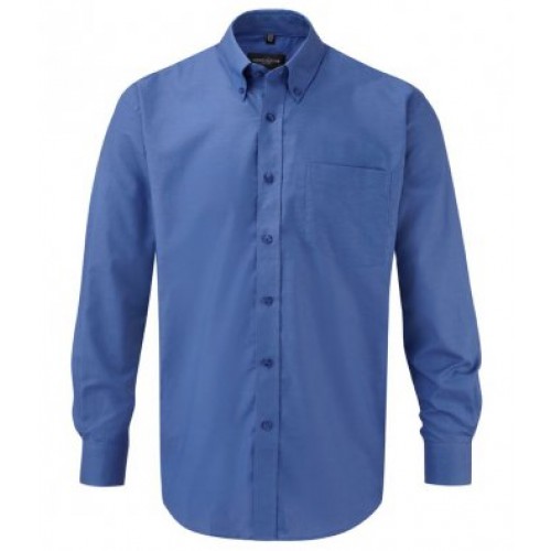 L/s Easy Care Oxford Shirt | AZTEC BLUE