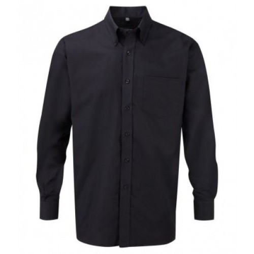 L/s Easy Care Oxford Shirt | BLACK