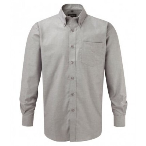 L/s Easy Care Oxford Shirt | SILVER