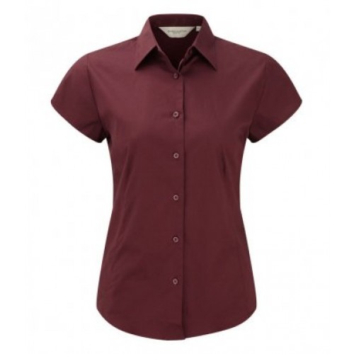 947F - Ladies S/s Easy Care Fitted | PORT