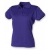Womens Coolplus Polo Shirt | BURGUNDY / BRIGHT PURPLE 