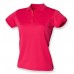 Womens Coolplus Polo Shirt | BRIGHT ORANGE / BRIGHT PINK