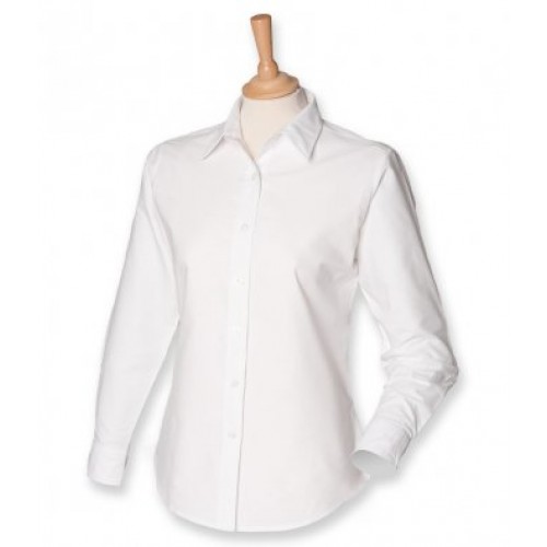 H511 - Ladies L/sleeve Classic Oxford | WHITE