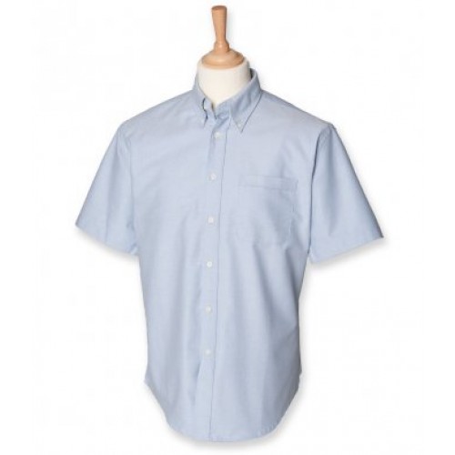 S/sleeve Classic Oxford Shirt | LIGHT BLUE