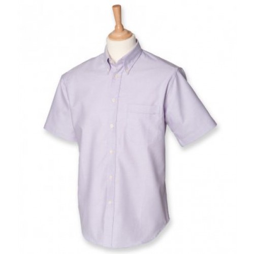 S/sleeve Classic Oxford Shirt | LILAC