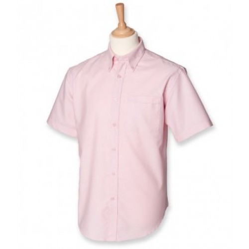 S/sleeve Classic Oxford Shirt | PINK