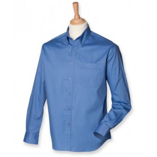 Mens L/s Oxford Shirt | CORPORATE BLUE