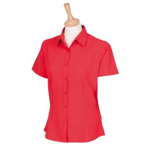 H596 - Ladies Wicking Anti-bac S/s Shirt | CLASSIC RED