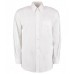 Gents Long Sleeve Oxford Shirt | BLACK or WHITE