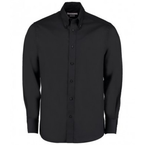 Tailored Premium L/s Oxf Shirt | BLACK
