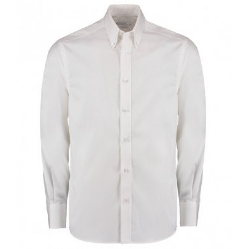 Tailored Premium L/s Oxf Shirt | WHITE