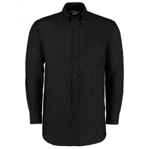 Workplace L/s Oxford Shirt | BLACK