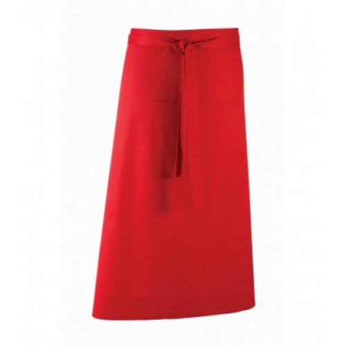 PR158RED - Colours Bar Apron | RED