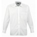Poplin Long Sleeve Shirt | WHITE or BLACK