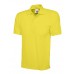 Premium  Poloshirt | Yellow / Bottle Green