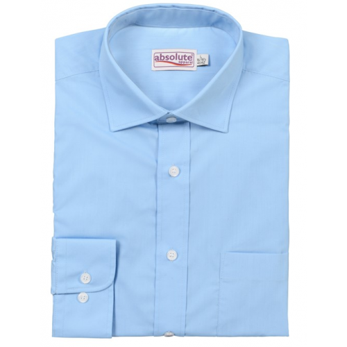 SHAA301 - Plain Shirt L/S | Light Blue 