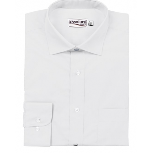 SHAA301 - Plain Shirt L/S | White