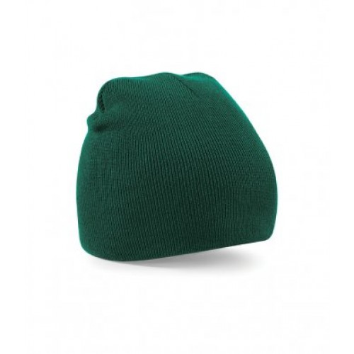 Beanie Knitted Hat | BOTTLE GREEN