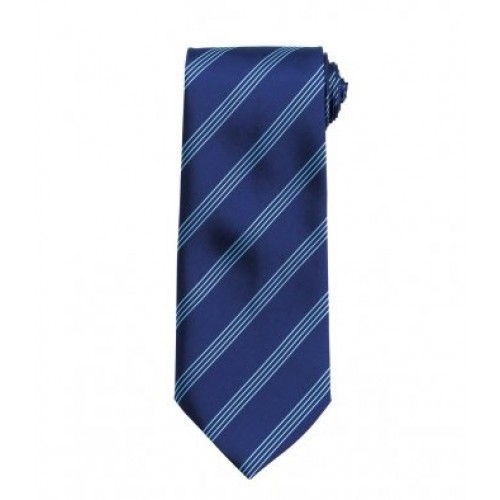 Four Stripe Tie | NAVY/BLUE