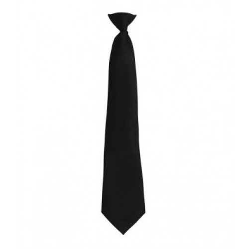 Clip Colours Fashion Tie | BLACK