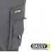 DASSY Ventura Bib & Brace | Knee Pad Pockets | Black