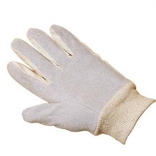  Mens Chrome Cotton Gloves, K/W Med