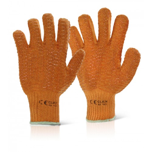 Criss Cross Gloves, K/W, Yellow, sz 10