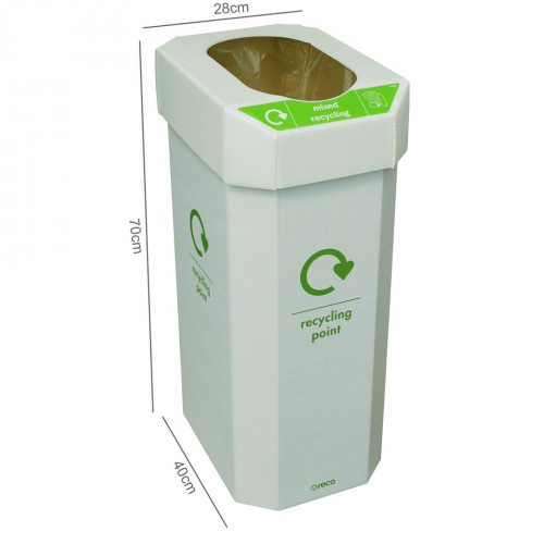 Combin Recycle Bin Cardoard  X 5