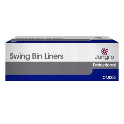 Swing Bin Liners 13" x 23" x 30" - White | 100pc