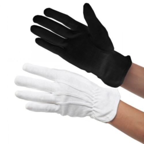 Denny's Waiters Gloves, White, Large