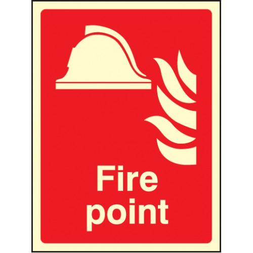 Fire Point Rigid Plastic 600x200mm