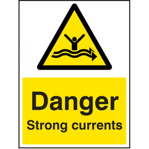Danger Strong Currents