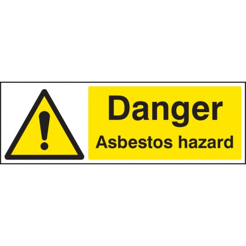 Danger Asbestos Hazard
