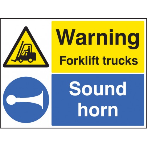Warning Forklift Trucks Sound Horn