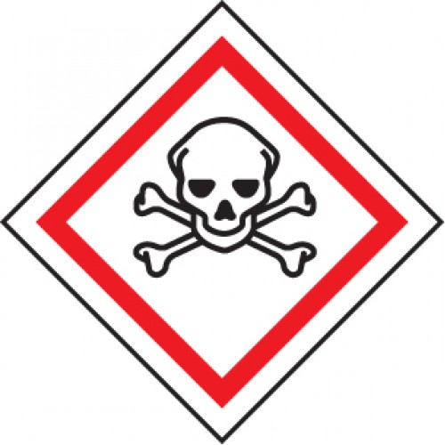 Toxic GHS Label